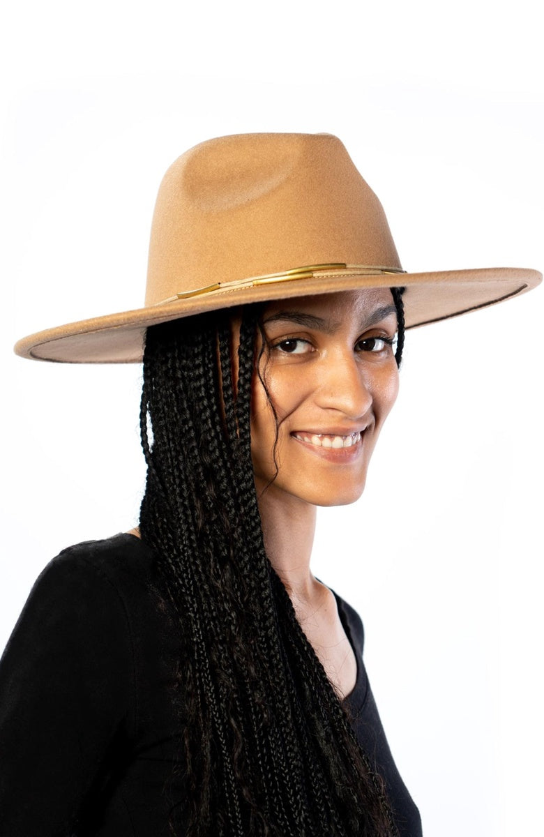  Marcus Adler The Brodie Hat - Camel - Bonton