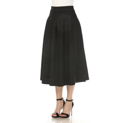 Women's Flared Tweed Skirt