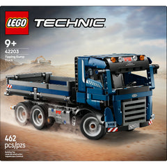 LEGO® Technic™ Tipping Dump Truck Toy, Blue Construction Vehicle Set 42203