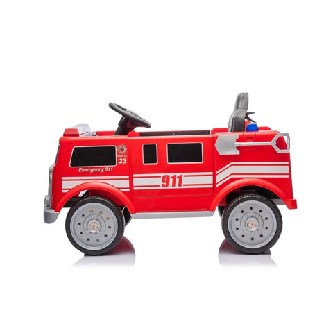 12V Freddo Fire Truck 1 Seater Ride On