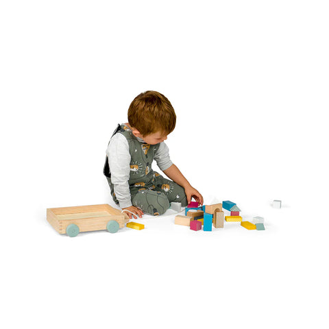 FSC® Certified Brick Cart by Bigjigs Toys US