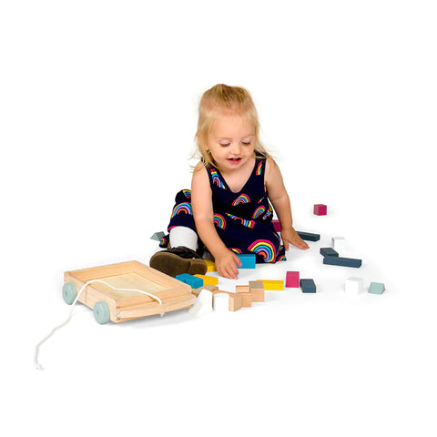 FSC® Certified Brick Cart by Bigjigs Toys US