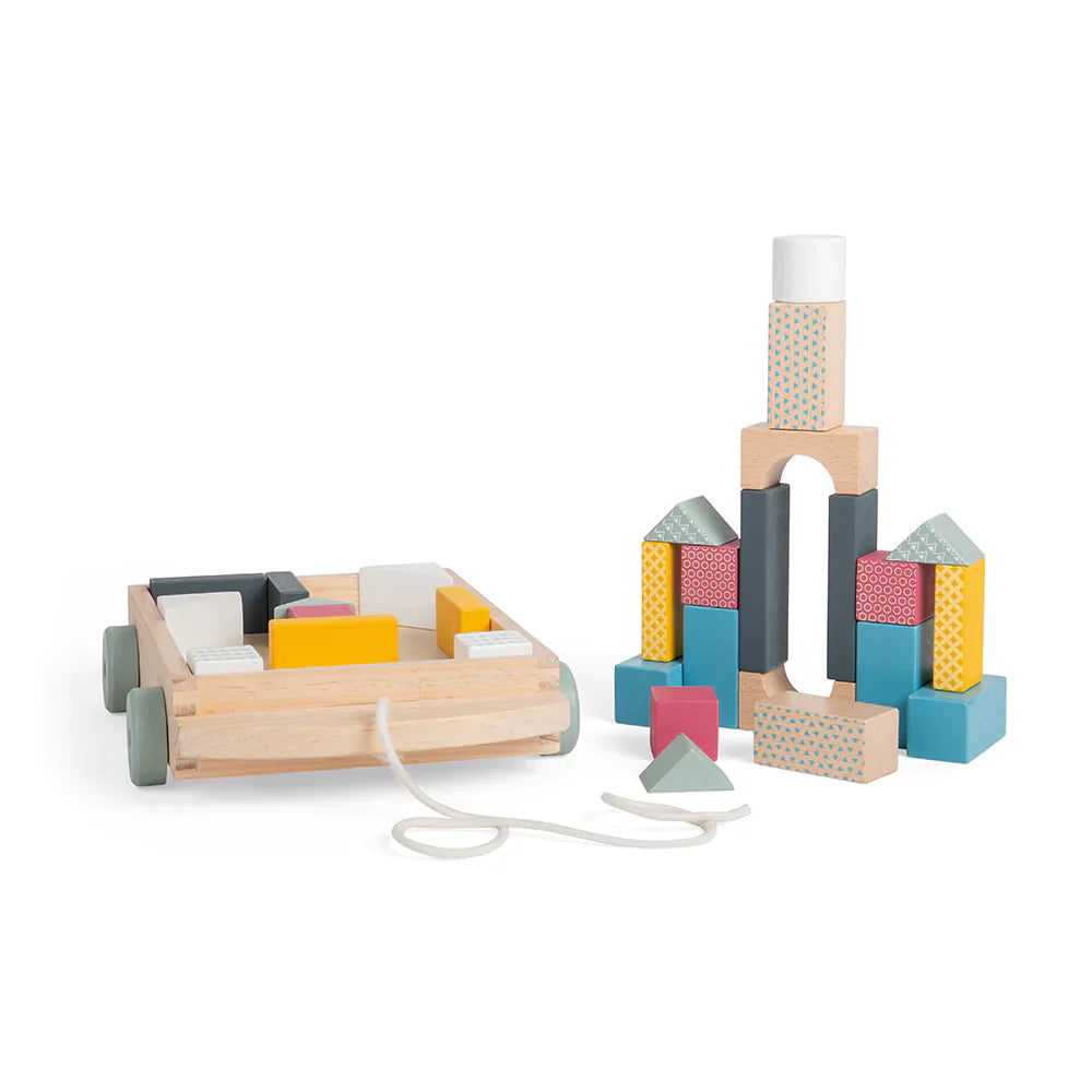  Bigjigs Toys FSC® Certified Brick Cart by Bigjigs Toys US - Default Title - Bonton