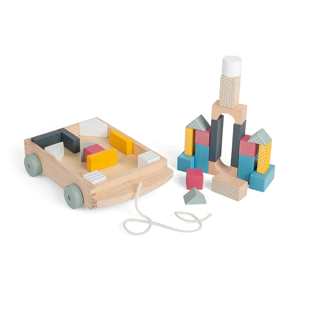  Bigjigs Toys FSC® Certified Brick Cart by Bigjigs Toys US - Default Title - Bonton