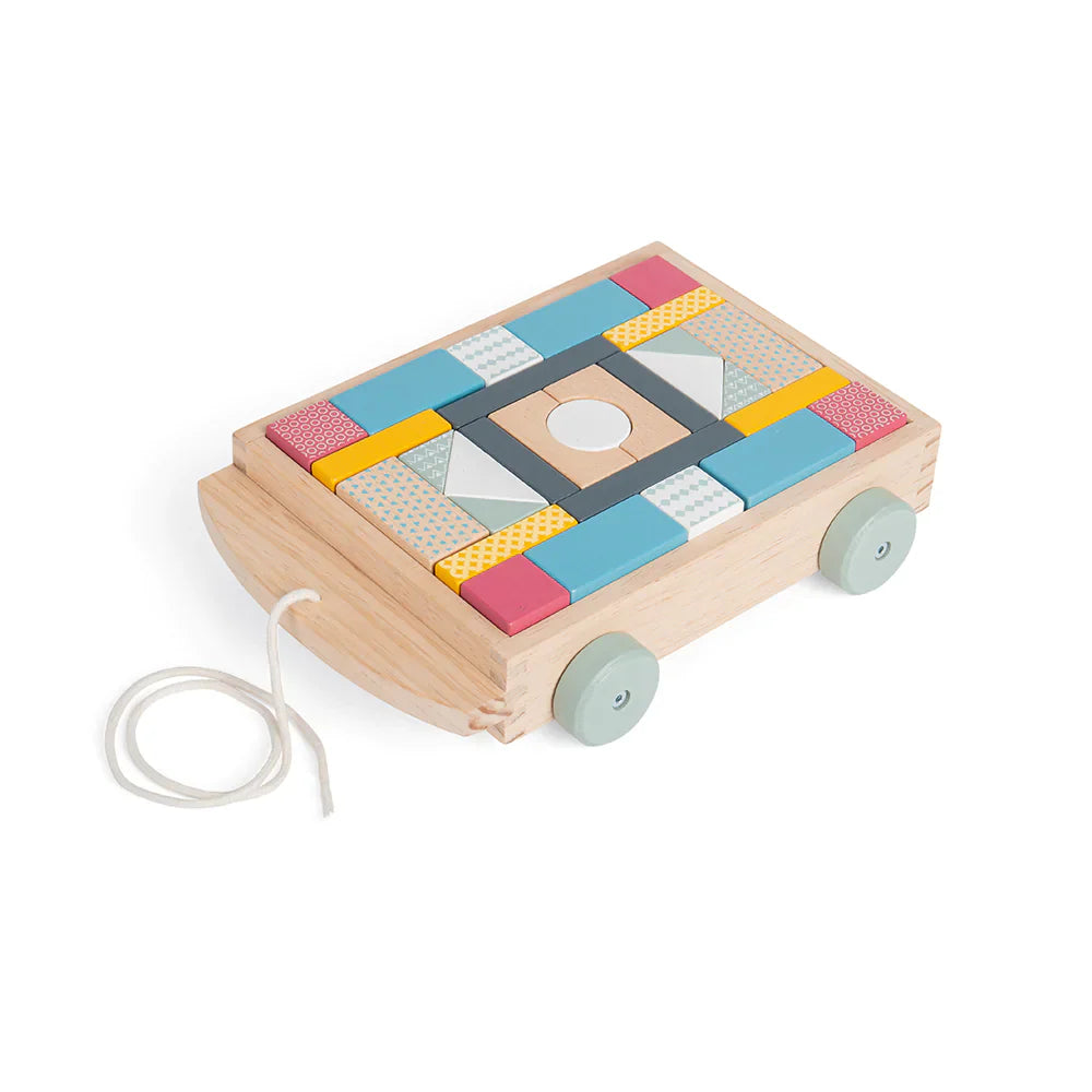  Bigjigs Toys FSC® Certified Brick Cart by Bigjigs Toys US - Default Title - Bonton