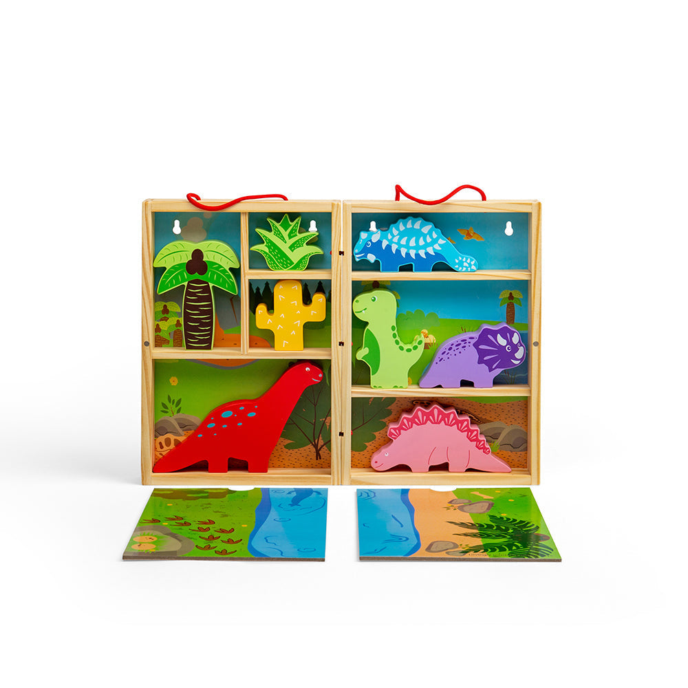  Bigjigs Toys Dinosaur Animal Playbox by Bigjigs Toys US - Default Title - Bonton