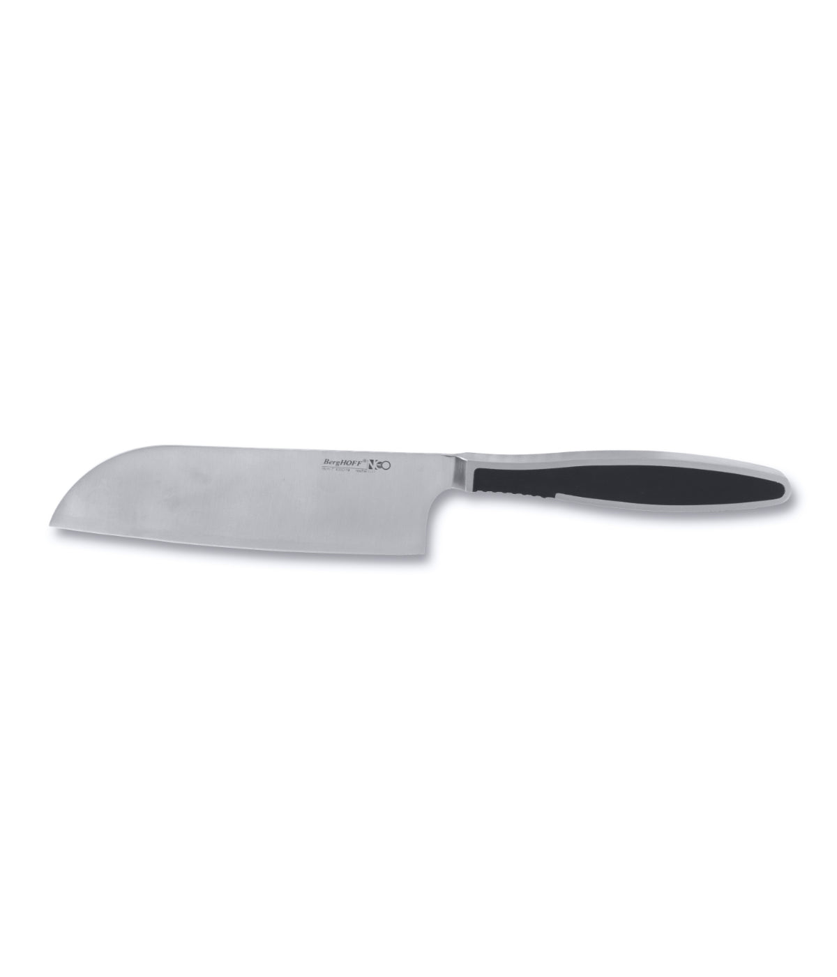  BergHOFF Neo Stainless Steel Santoku Knife - Black, Silver - Bonton