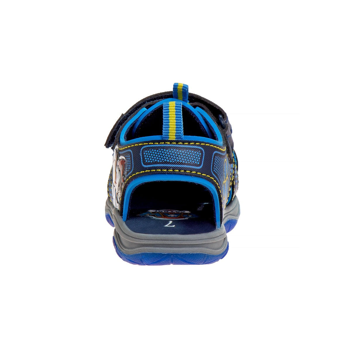  Josmo Paw Patrol Chase Marshall Light Up Summer Boys Sandals - Hook&Loop Adjustable Strap Closed Toe Sandal Water Shoe - Blue (Sizes 6-12 Toddler) - 6 - Bonton