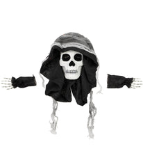 Spooky Skeleton 3-D Halloween Window Decoration