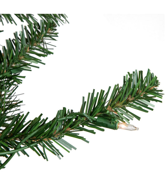 Pre-Lit Genoa Fraser Fir Slim Artificial Christmas Tree Clear Lights, 15'