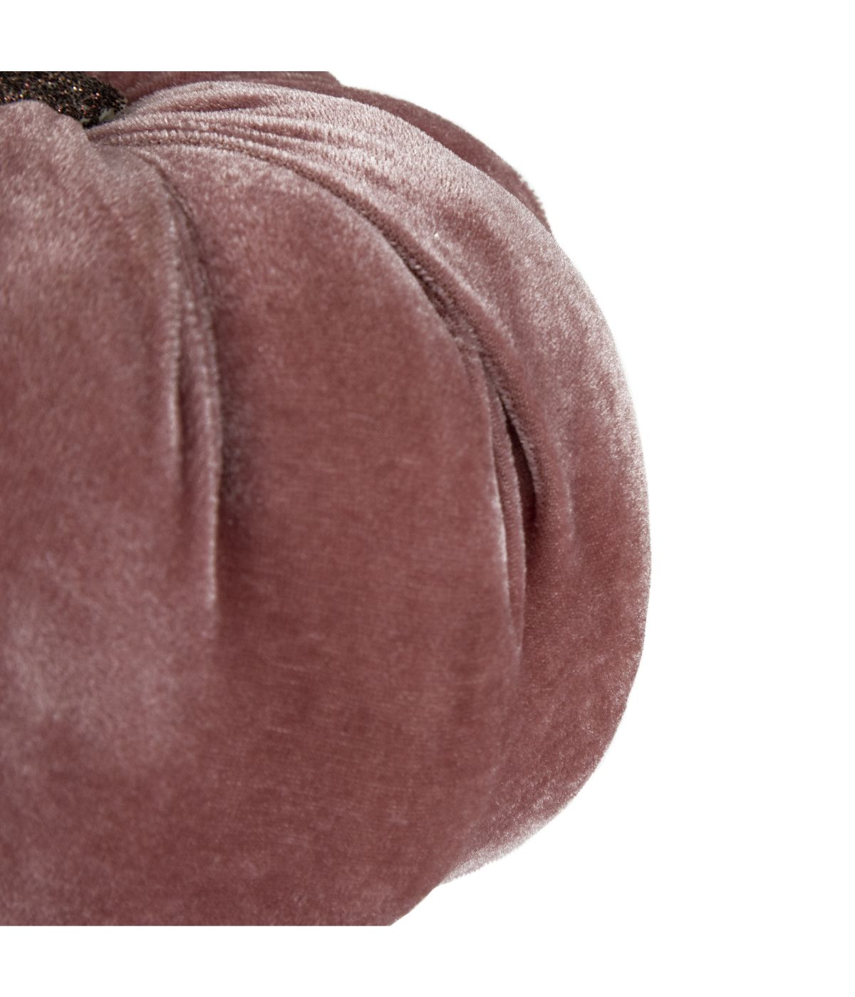  NorthLight Pink Velour Pumpkin Fall Harvest Decoration Orange - Orange - Bonton