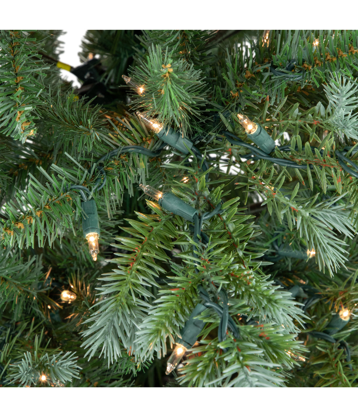  Blue Spruce Artificial Christmas Tree with Pre-Lit Clear Lights, 9' - Green - Bonton