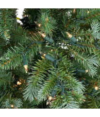 Blue Spruce Artificial Christmas Tree with Pre-Lit Clear Lights, 9'