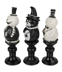 Halloween Candlestick Decorations Set of 3