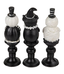 Halloween Candlestick Decorations Set of 3