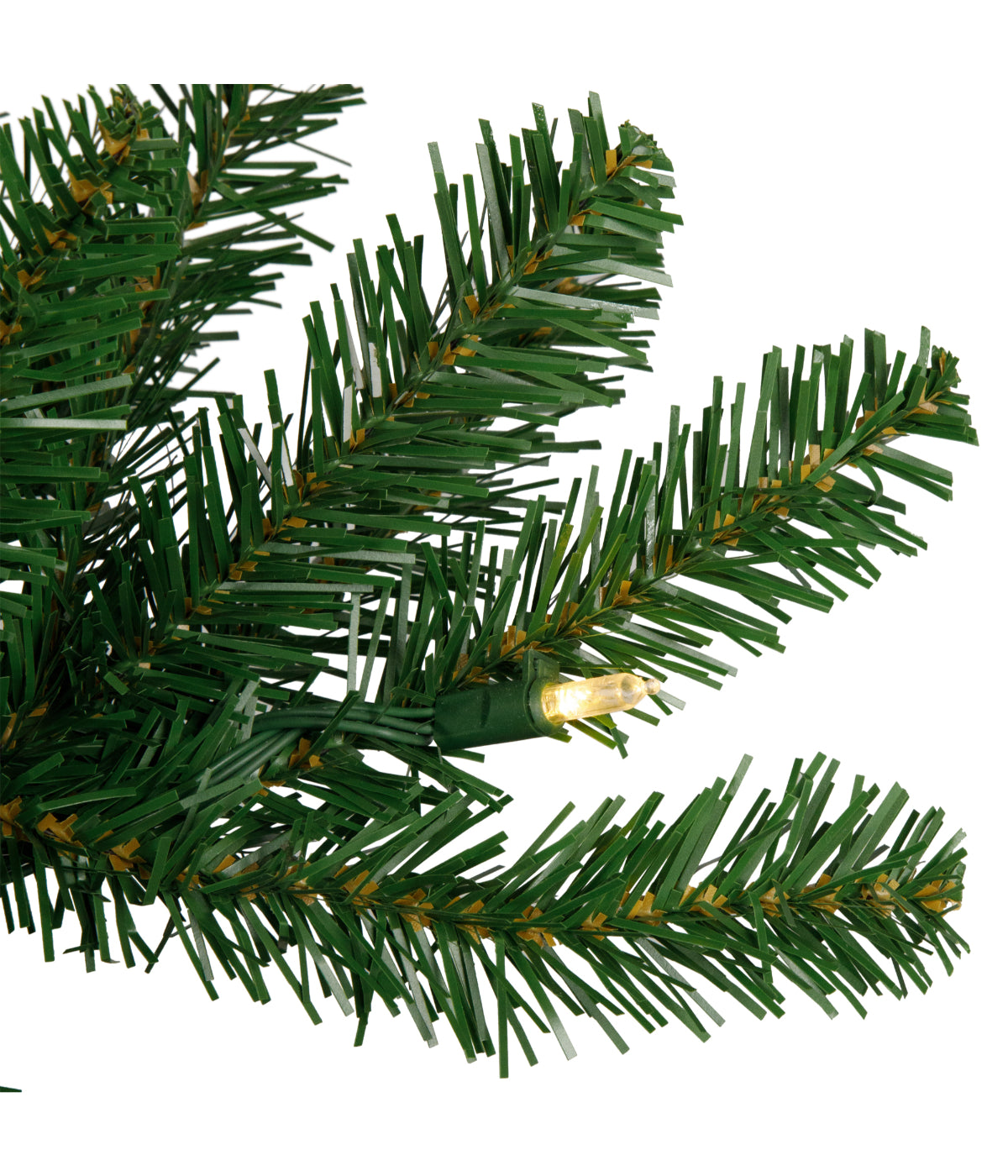  Manchester Pine Artificial Christmas Tree Dual with Pre-Lit LED Lights, 7.5' - Green - Bonton