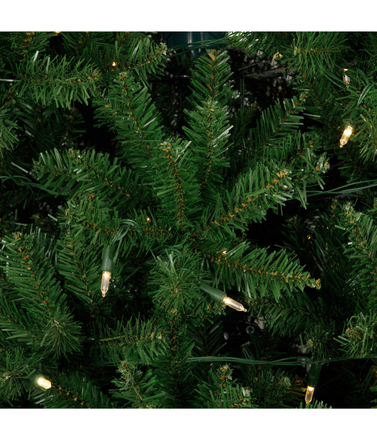  Manchester Pine Artificial Christmas Tree Dual with Pre-Lit LED Lights, 7.5' - Green - Bonton