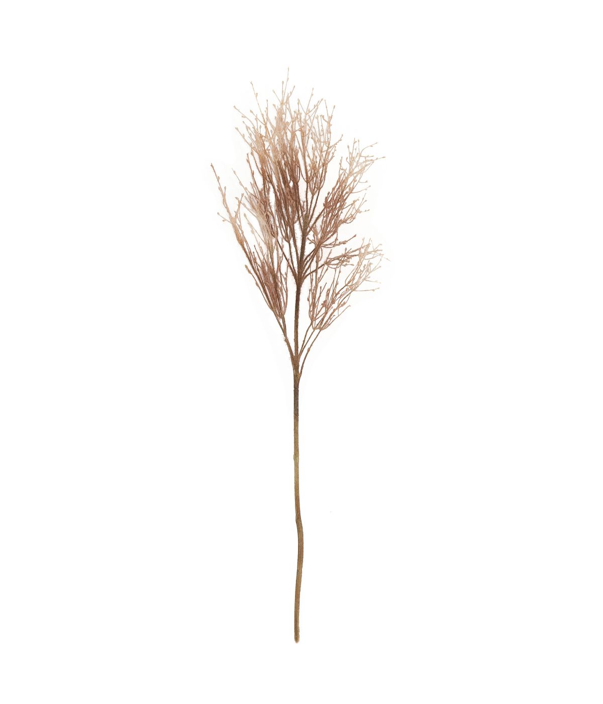  Flocked Fountain Grass Artificial Fall Harvest Spray Beige - Beige - Bonton