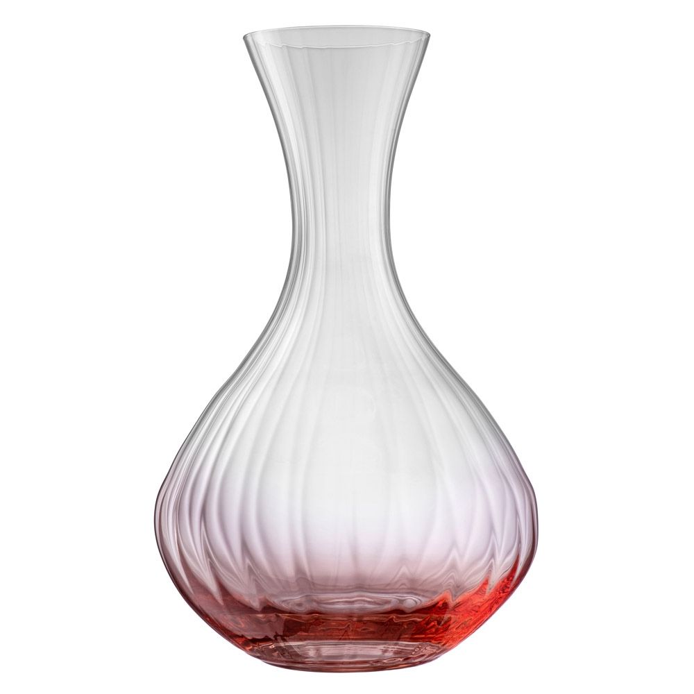  Galway Crystal Erne Color Collection Wine Carafe - Aqua - Bonton