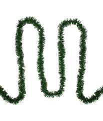 Pre-Lit Pine Two-tone Artificial Christmas Garland with Clear Lights, 18'