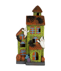 Lighted Ghostly Haunted House Halloween Decoration