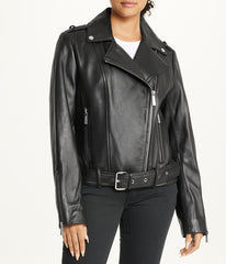 Leather Moto Jacket