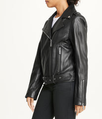 Leather Moto Jacket