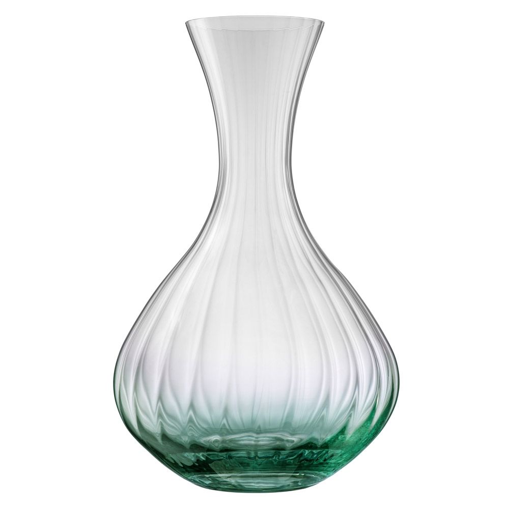  Galway Crystal Erne Color Collection Wine Carafe - Blush - Bonton