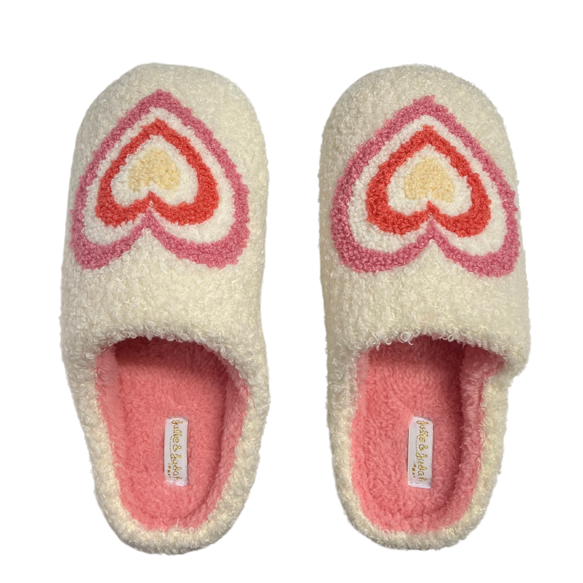  Marcus Adler My Heart Slippers - Pink - Bonton