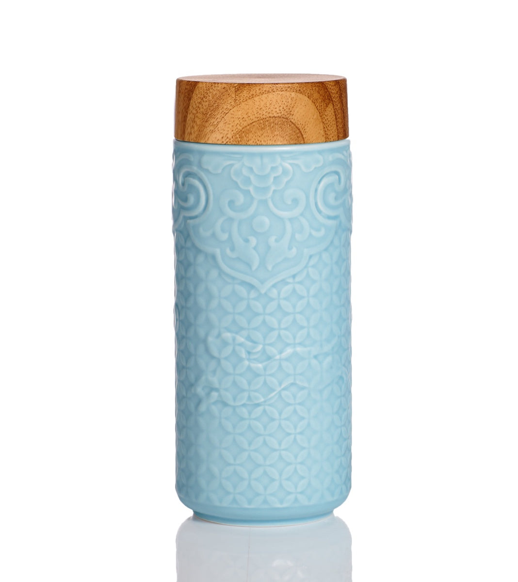  Acera Big Splendid Prospect Tea Tumbler (Double Wall) - Sky Blue - Bonton