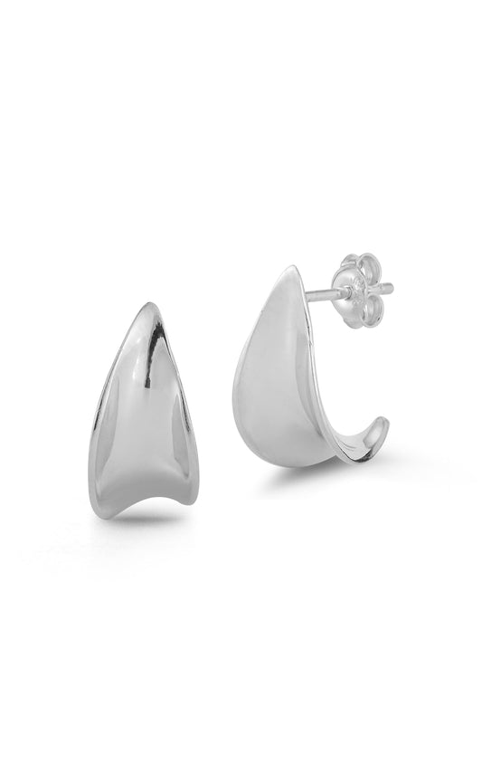 Concave Stud Earrings