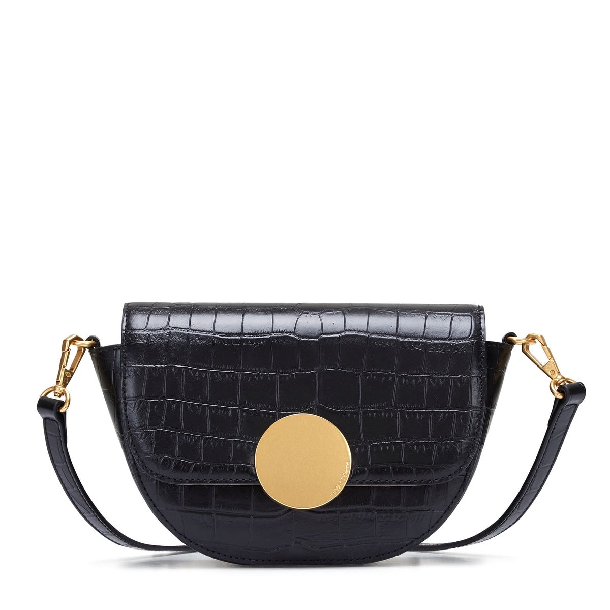  Oryany Lottie Croco  - Small Crossbody - Black - Bonton