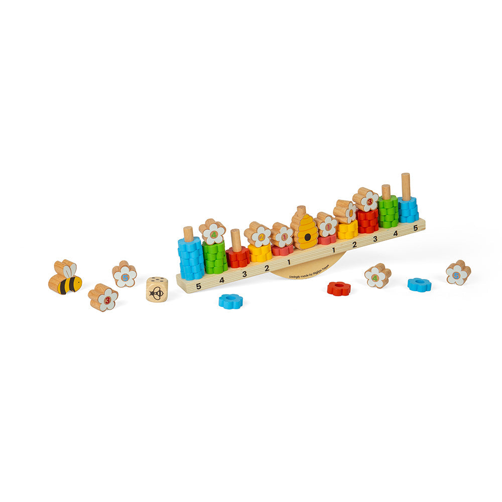  Bigjigs Toys Bee Balanced Game by Bigjigs Toys US - Default Title - Bonton