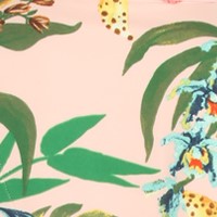Women's Two Piece Wildflower Print Pajama Set