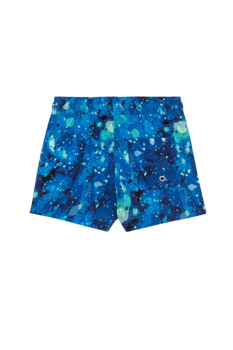 Gottex Kids Boys 2 Match Drawstring Swim Shorts-Multi/Blu - GOTTEX KIDS MULTI BLUE - Bonton