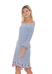 St. Barts Off the Shoulder Dress