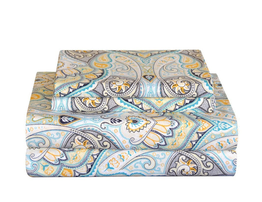 Fashion Cotton Percale Print Sheet Sets