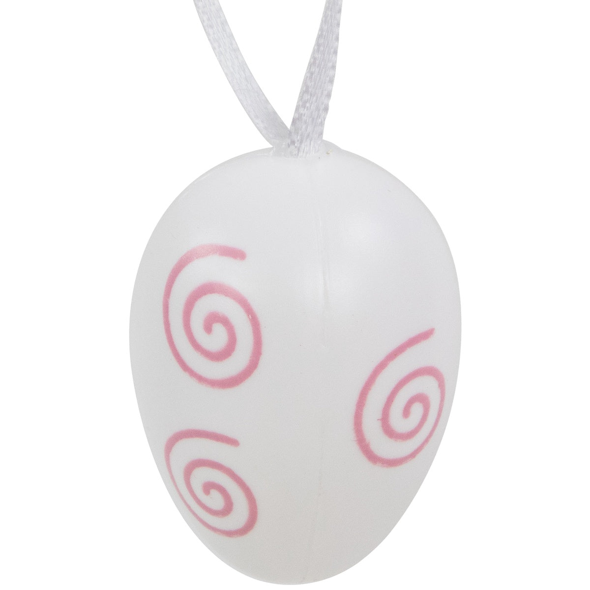  Northlight 29ct Pastel Pink  Purple and White Spring Easter Egg Ornaments 3.25