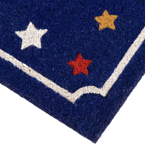 Blue Coir "Home" Americana Outdoor Doormat 18" X 30"