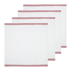 Alsace White Napkins 20x20 - Set of 4