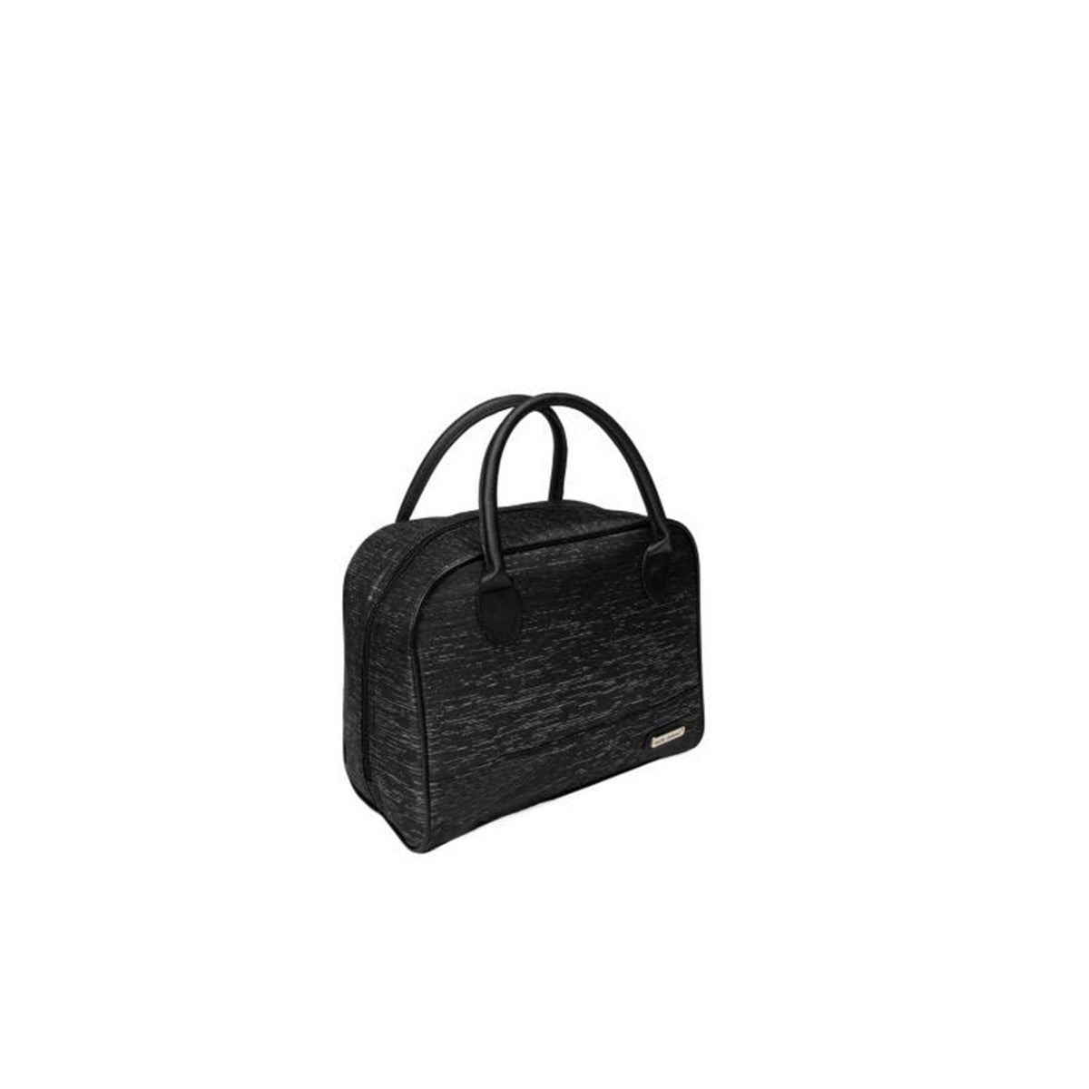  Kathy Ireland Kathy Ireland Emillia East-West Lunch Tote - Black Leopard - Bonton