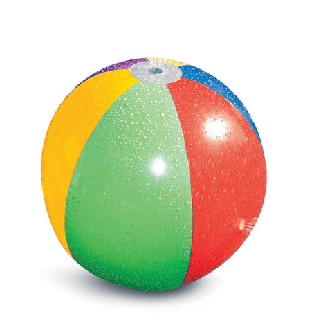 35" Inflatable Vibrantly Colored 6-Panel Splash and Spray Ball