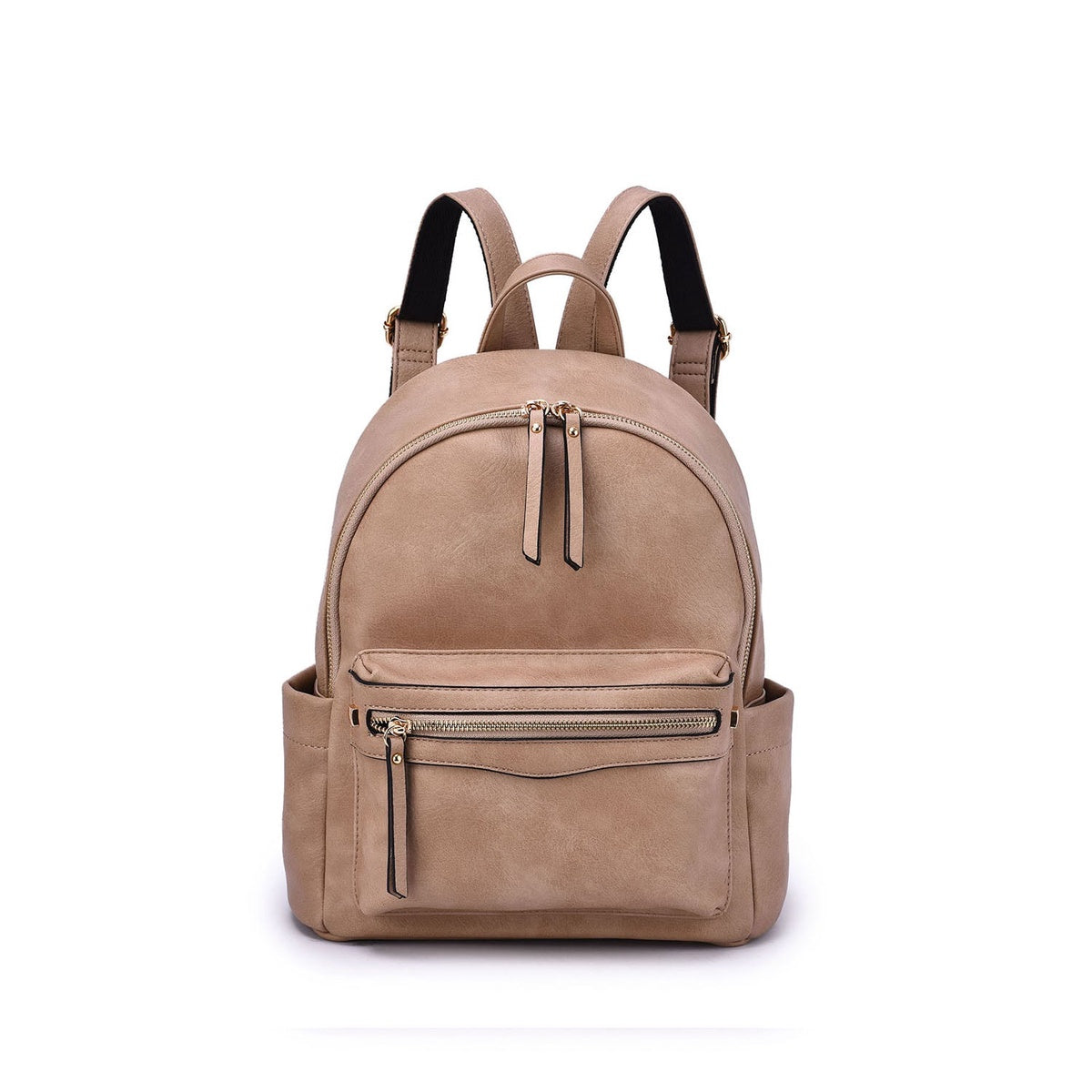  Mellow World Lacey Solid Backpack - Black - Bonton