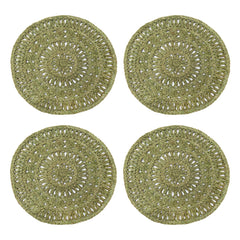 Circolo Abaca Round Placemat - Set of 4