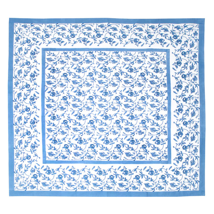Cornflower Blue Tablecloth Square