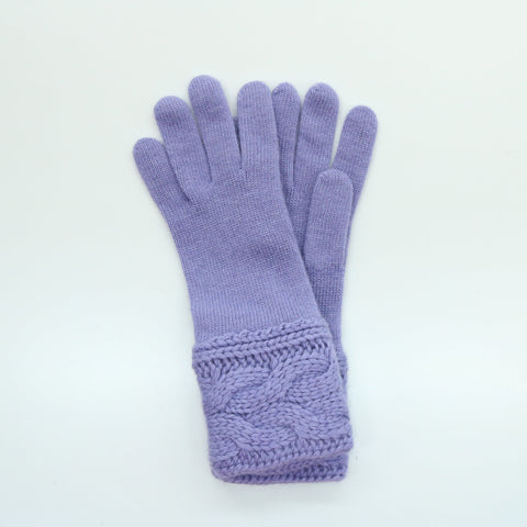 GLOVES WITH CABLES on CUFF