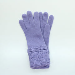 GLOVES WITH CABLES on CUFF