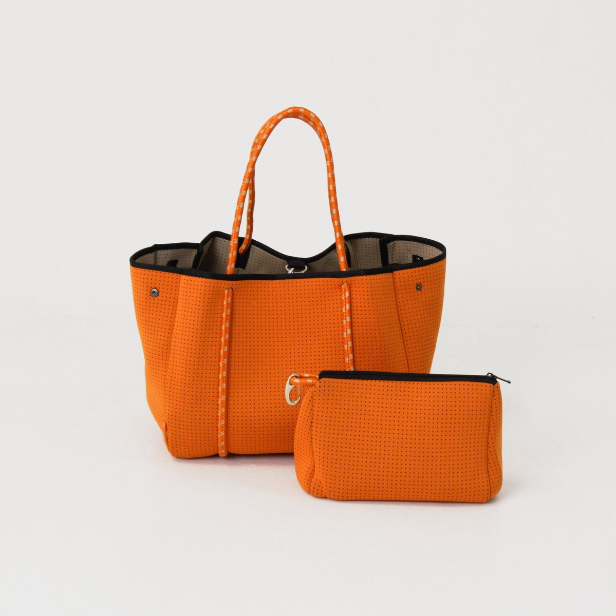  Pop Ups Brand Burnt Orange Set - Everyday Tote And Pouch - Default Title - Bonton