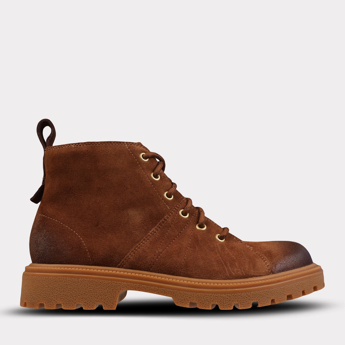  Mykos Roman Men's Lace-Up Boot - Brown - Bonton