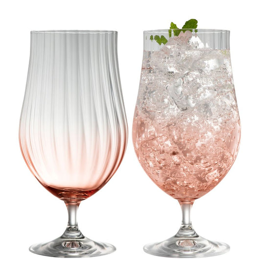 Erne Colour Craft Beer/Cocktail Glasses Set of 2